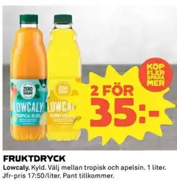 Coop Fruktdryck erbjuda