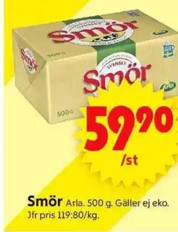 ICA Supermarket Smör erbjuda