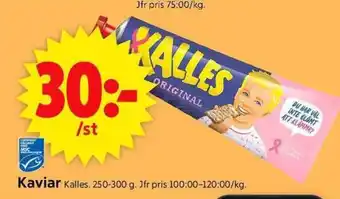 ICA Supermarket Kaviar erbjuda