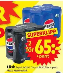 ICA Supermarket Läsk erbjuda