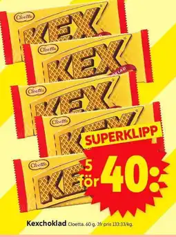 ICA Supermarket Kexchoklad erbjuda