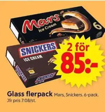 ICA Supermarket Glass flerpack erbjuda