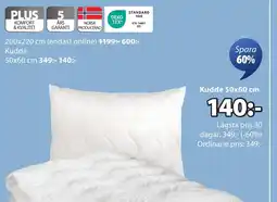 JYSK Kudde erbjuda