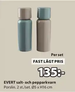 JYSK EVERT salt- och pepparkvarn erbjuda