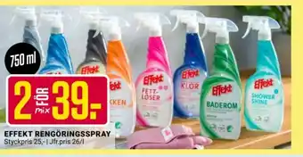 ÖoB Effekt rengöringsspray erbjuda