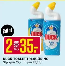 ÖoB Duck Toalettrengöring erbjuda