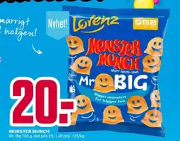 ÖoB Mr. Big Monster munch erbjuda
