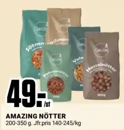 ÖoB Amazing nötter erbjuda
