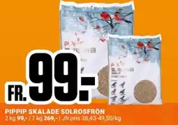 ÖoB Pippip skalade solrosfrön erbjuda