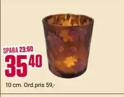 ÖoB Utvald dekor, krukor vaser och ljushållare erbjuda