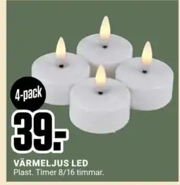 ÖoB Värmeljus LED erbjuda