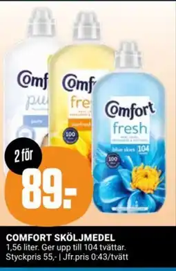ÖoB Comfort sköljmedel erbjuda