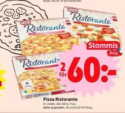ICA Supermarket Pizza Ristorante erbjuda
