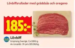 ICA Supermarket Lövbiff erbjuda