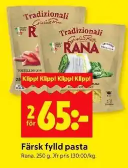 ICA Supermarket Färsk fylld pasta erbjuda