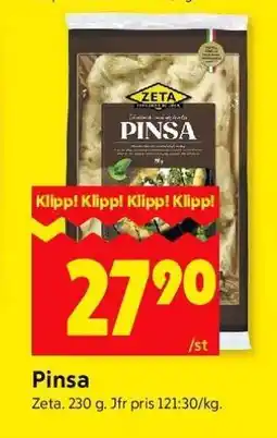 ICA Supermarket Pinsa erbjuda