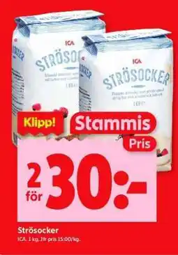 ICA Supermarket STRÖSOCKER erbjuda