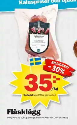 Pekås Fläsklägg, Medlemspris erbjuda