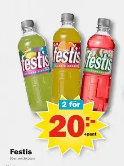 Pekås Festis, SEK 20 erbjuda