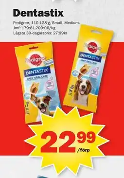 Pekås Dentastix, SEK 22.99 erbjuda