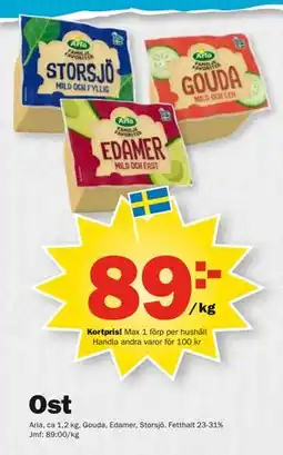 Pekås Ost, Medlemspris erbjuda