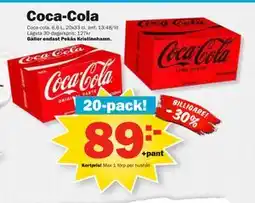 Pekås Coca-Cola, Medlemspris erbjuda