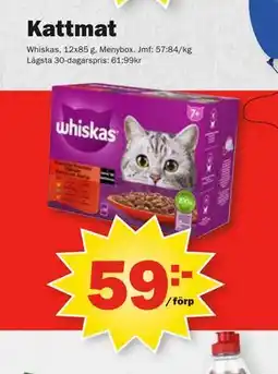Pekås Kattmat, SEK 59 erbjuda