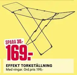 ÖoB EFFEKT TORKSTÄLLNING, SEK 169 erbjuda