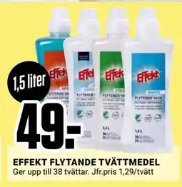 ÖoB EFFEKT FLYTANDE TVÄTTMEDEL, SEK 49 erbjuda