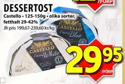 Matvärlden Tensta DESSERTOST, SEK 29.95 erbjuda