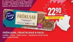 Willys FRÖKUSAR, FRUKTKUSAR 6-PACK, SEK 22.9 erbjuda