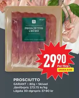 Willys PROSCIUTTO, SEK 29.9 erbjuda