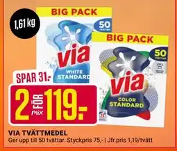 ÖoB VIA TVÄTTMEDEL, SEK 119 erbjuda