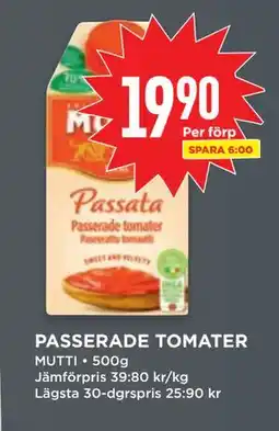 Willys PASSERADE TOMATER, SEK 19.9 erbjuda