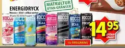 Matvärlden Tensta ENERGIDRYCK, SEK 14.95 erbjuda