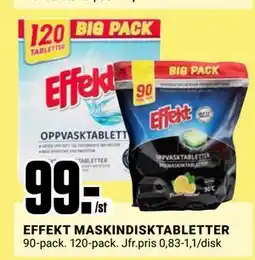 ÖoB EFFEKT MASKINDISKTABLETTER, SEK 99 erbjuda