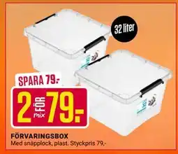 ÖoB FÖRVARINGSBOX, SEK 79 erbjuda