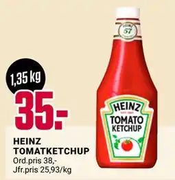 ÖoB HEINZ TOMATKETCHUP, SEK 35 erbjuda