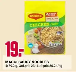 ÖoB MAGGI SAUCY NOODLES, SEK 19 erbjuda