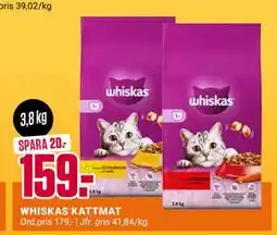 ÖoB WHISKAS KATTMAT, SEK 159 erbjuda