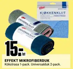 ÖoB EFFEKT MIKROFIBERDUK, SEK 15 erbjuda