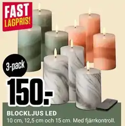 ÖoB BLOCKLJUS LED., SEK 150 erbjuda