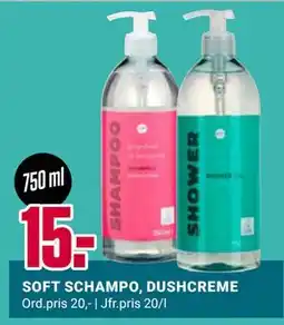 ÖoB SOFT SCHAMPO, DUSHCREME, SEK 15 erbjuda