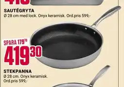 ÖoB STEKPANNA, SEK 419.3 erbjuda