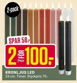 ÖoB KRONLJUS LED, SEK 100 erbjuda