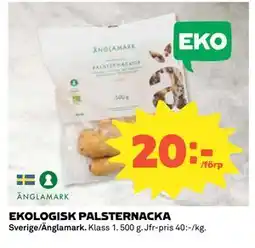 Coop Daglivs EKOLOGISK PALSTERNACKA, SEK 20 erbjuda