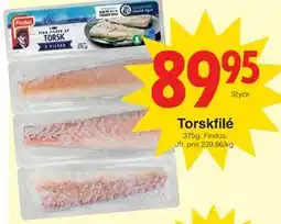 Matöppet Torskfilé, SEK 89.95 erbjuda