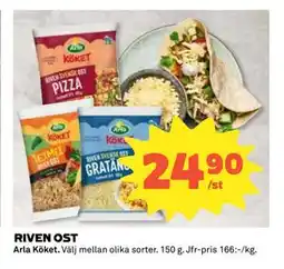 Coop Daglivs RIVEN OST, SEK 24.9 erbjuda