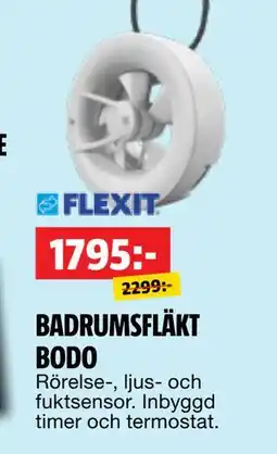 Bauhaus BADRUMSFLÄKT BODO, SEK 1795 erbjuda