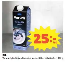 Coop Daglivs FIL, SEK 25 erbjuda